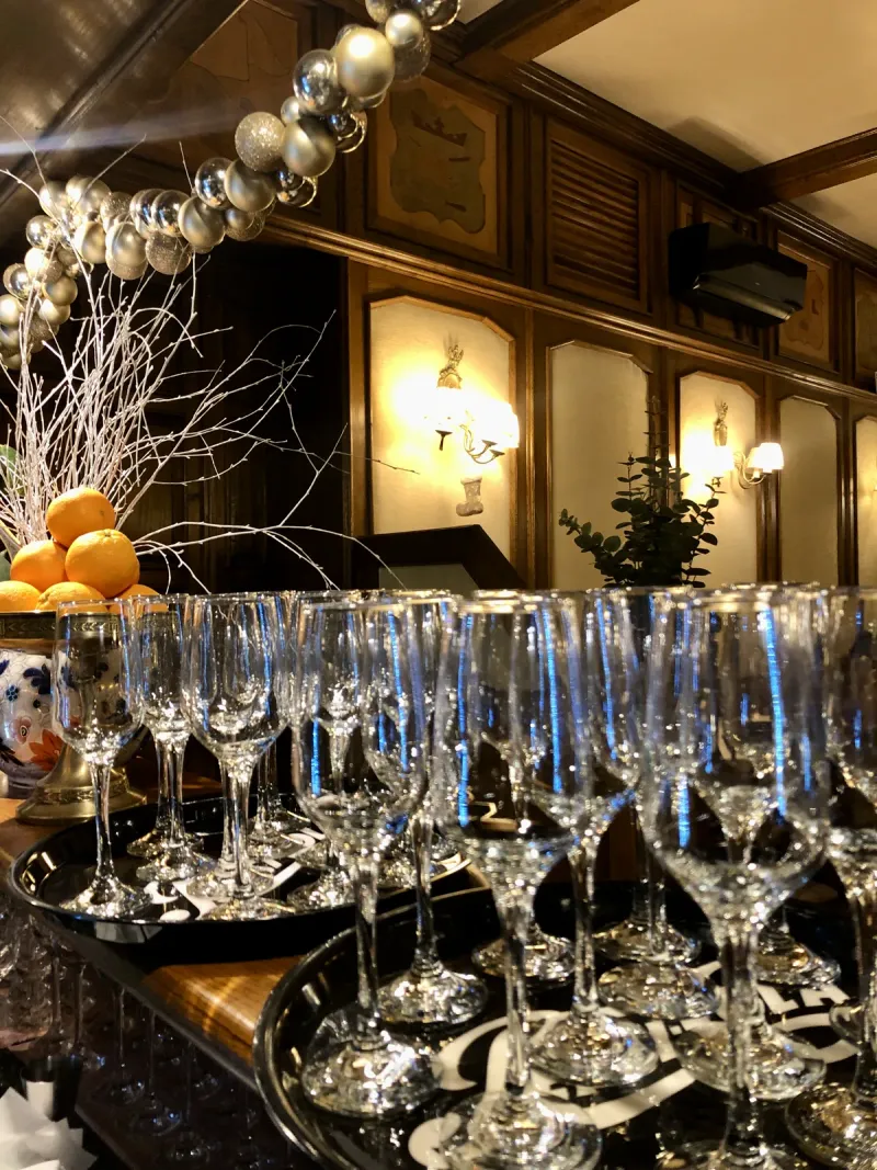 Przestronna sala jadalna