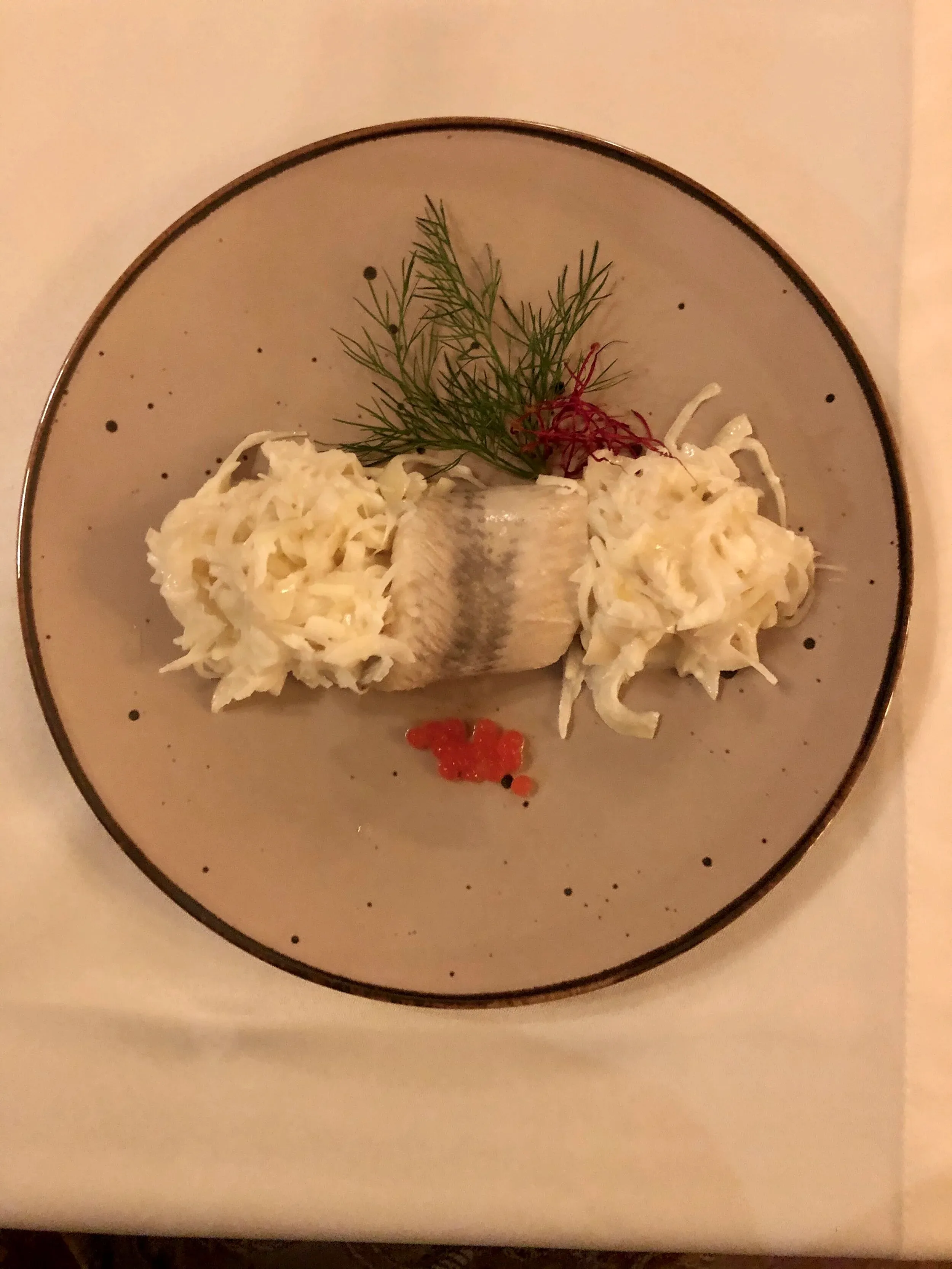 Śledź po krakowsku (w śmietanie)